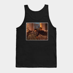 Nick and Charlie holding hands  - heartstopper drawing Tank Top